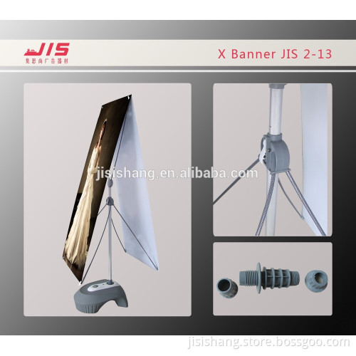 Double sides waterbase outdoor X Banner standJIS2-13